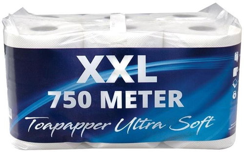 ROLLPAP Plus XXL - pack of 12 rolls - Toilet Paper - Main image
