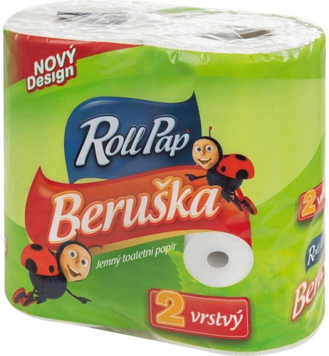 ROLLPAP Plus - pack of 4 rolls - Toilet Paper - Main image