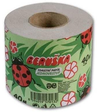 ROLLPAP Ladybug - pack 1 roll - Toilet Paper - Main image