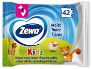 Vlhčený toaletný papier ZEWA Kids vlhčený toaletný papier (42 ks) - Vlhčený toaletní papír