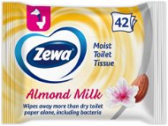 Vlhčený toaletný papier ZEWA Almond Milk vlhčený toaletný papier (42 ks) - Vlhčený toaletní papír