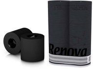 RENOVA Black Label Black (6 pcs) - Toilet Paper