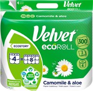 VELVET Eco Roll Camomile (4 ks) - Toilet Paper