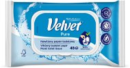 Nedves wc papír VELVET Pure (48 db) - Vlhčený toaletní papír