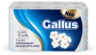 GALLUS Natural Soft and White - 16db - WC papír
