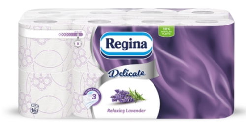 REGINA Delicate Lavender 16 pcs - Toilet Paper - Main image