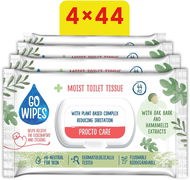 GoWipes Procto Care s výťažkem dubové kůry 4× 44 ks (176 ks) - Vlhčený toaletní papír