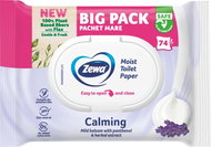 ZEWA Calming Big Pack (74 pcs) - Moist toilet paper