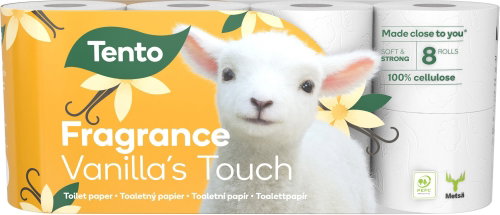 TENTO Fragrance Vanilla (8 pcs) - Toilet Paper - Main image