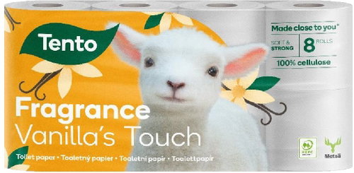 TENTO Fragrance Vanilla (8 pcs) - Toilet Paper - Main image