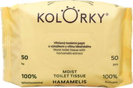 KOLORKY Moist Toilet Tissue Hamamelis 50 ks  - Moist toilet paper