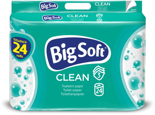 BIG SOFT Clean (24pcs) - Toilet Paper - Main image