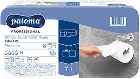 PALOMA Professional Pulp 150 útržků (8 ks) - Toilet Paper - Main image