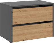 TOPESHOP Shoe rack MODO 1 Anthracite Artisan - Shoe Rack