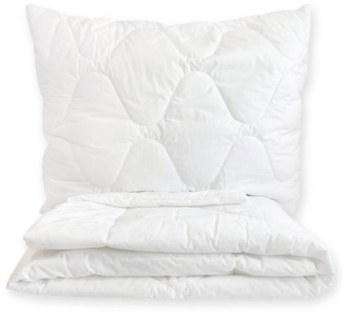 TOPKING Pillow 70 × 90 cm with zipper and summer blanket 135 × 200 cm - hollow fiber, Czech producti - Bedding Set - Main image