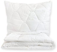 TOPKING Pillow 70 × 90 cm with zipper and summer blanket - hollow fiber, Czech production - Bedding Set