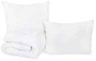 TOPKING Pillow 70 × 90 cm with zipper 2 pcs and blanket 240 × 220 cm - hollow fiber, Czech productio - Bedding Set