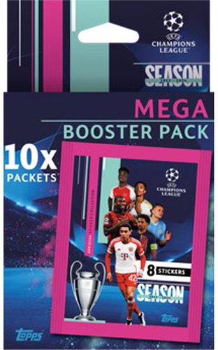 Topps Mega Eco-Pack of Champions League 2023/24 Stickers - Collector's Cards - Main image