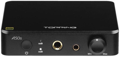 Topping A50s Black - Headphone Amp - Main image