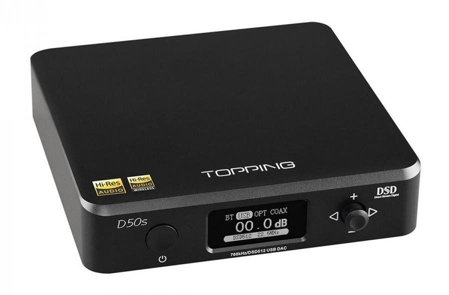 Topping D50s Black - DAC Transmitter | alza.sk