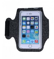 TopQ Sportovní pouzdro na ruku Pocket velikost XL šedé 56585 - Phone Case