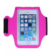 TopQ Sportovní pouzdro na ruku Pocket velikost XL růžové 56582 - Phone Case
