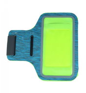 TopQ Sportovní pouzdro na ruku Streaky velikost XL modré 56578 - Phone Case