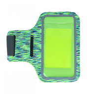 TopQ Sportovní pouzdro na ruku Streaky velikost XL zelené 56575 - Phone Case
