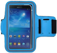 TopQ Sportovní pouzdro na ruku velikost XL světle modré 56479 - Phone Case