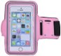 TopQ Športové puzdro na ruku veľkosť XL svetlo ružové 56475 - Puzdro na mobil