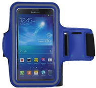 TopQ Sportovní pouzdro na ruku velikost XL modré 56474 - Phone Case