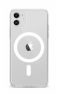 TopQ Kryt Clear Magnetic iPhone 12 pevný priehľadný 76145 - Kryt na mobil