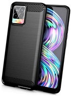 TopQ Kryt Realme 8i silikon černý 69637 - Phone Cover