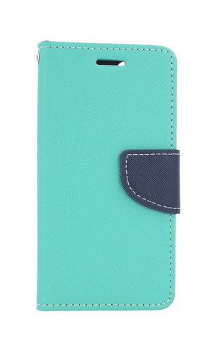 TopQ Pouzdro iPhone SE 2020 knížkové mentolové 54145 - Phone Case - Main image