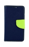 TopQ Pouzdro iPhone 12 mini knížkové modré 53468 - Phone Case