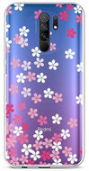 TopQ Kryt Xiaomi Redmi 9 silikon Pink Blossom 52860 - Phone Cover