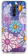 TopQ Kryt Xiaomi Redmi 9 silikon Colorful Daisy 52854 - Phone Cover