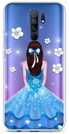 TopQ Kryt Xiaomi Redmi 9 silikon Blue Princess 52852 - Phone Cover