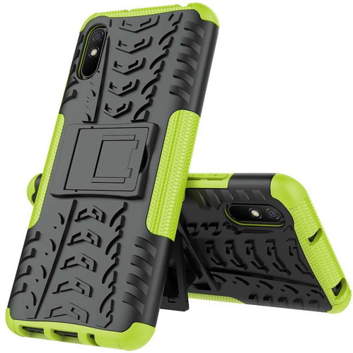 TopQ Kryt Xiaomi Redmi 9A ultra odolný zelený 52213 - Phone Cover - Main image