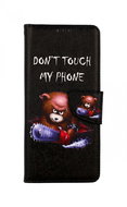 TopQ Pouzdro Xiaomi Redmi 10C knížkové Don't Touch méďa 75288 - Phone Case
