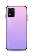 TopQ Kryt Luxury Vivo Y01 pevný duhový růžový 69028 - Phone Cover
