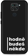 TopQ Kryt Xiaomi Redmi Note 9 silikon Hodně budeš někde 54695 - Phone Cover