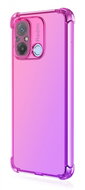 TopQ Kryt Xiaomi Redmi 12C Shock duhový růžovo-fialový 96103 - Phone Cover
