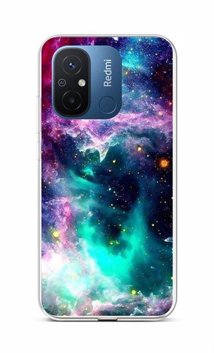 TopQ Kryt Xiaomi Redmi 12C Vesmír 96089 - Phone Cover - Main image
