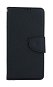 TopQ Puzdro Xiaomi Redmi Note 12S knižkové čierne 97837 - Puzdro na mobil
