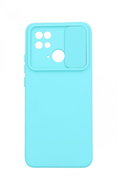 TopQ Kryt Camshield Soft Xiaomi Redmi 10C mentolový 84510 - Phone Cover
