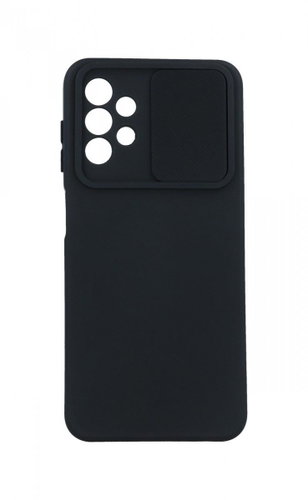 TopQ Kryt Camshield Soft Samsung A13 černý 84845 - Phone Cover - Main image