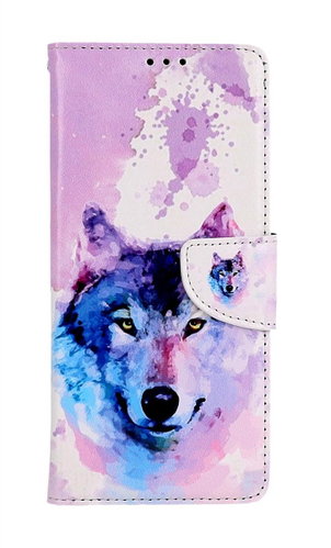 TopQ Pouzdro Xiaomi Redmi 12C knížkové Polární vlk 95587 - Phone Case - Main image