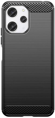 TopQ Kryt Xiaomi Redmi 12 černý 106837 - Phone Cover - Main image
