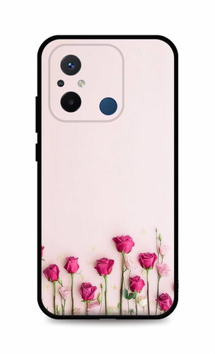 TopQ Kryt Xiaomi Redmi 12C Roses 106802 - Kryt na mobil - Hlavní obrázek